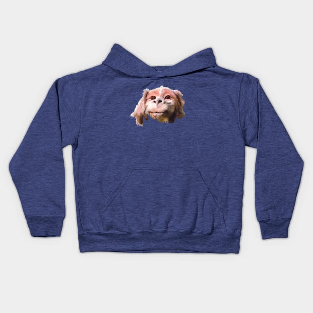 Falkor a Luck Dragon Kids Hoodie by figue